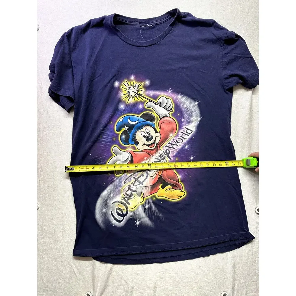 Walt Disney World Sorcerer Mickey Mouse Vintage Sleepwear Nightgown Gown - Picture 3 of 5